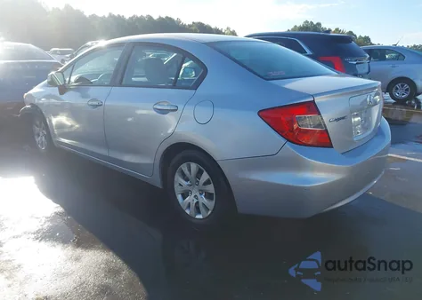 2012 Honda Civic Lx from USA, damaged, VIN 2HGFB2F50CH564588